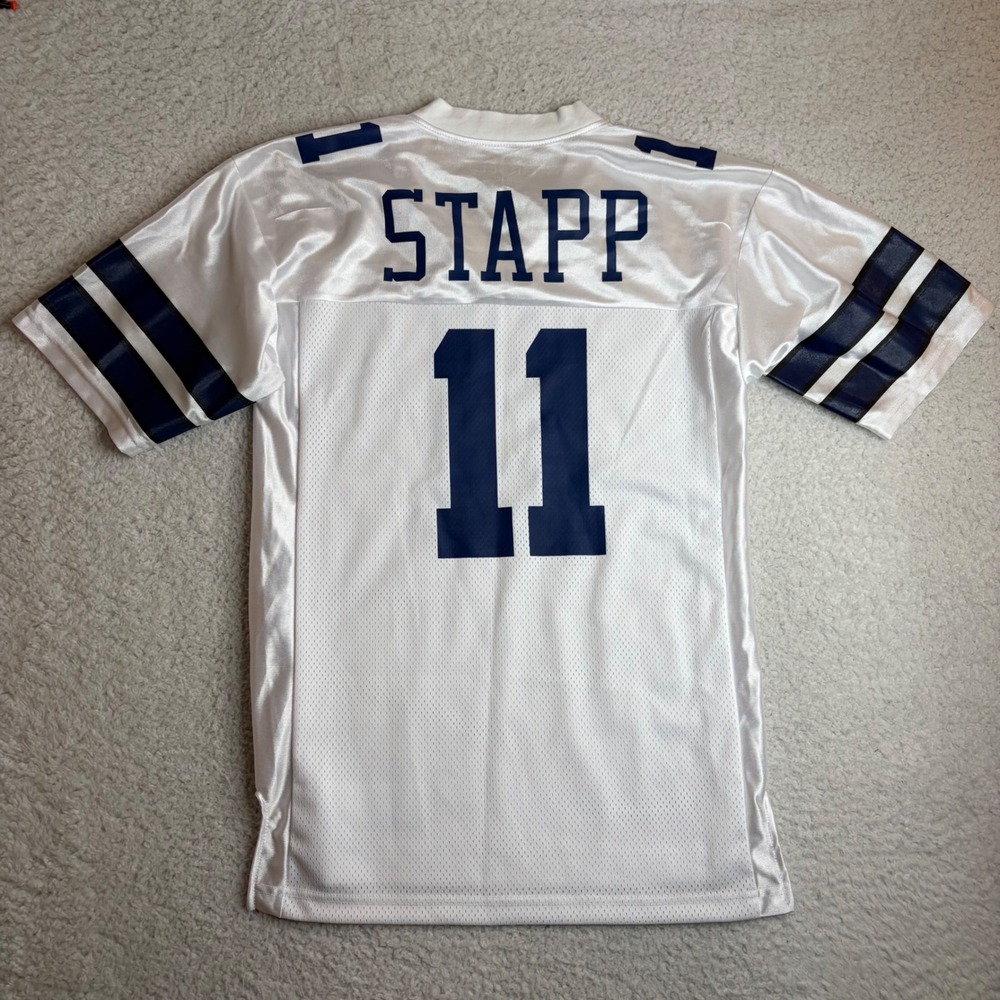 Creed Band Jersey Stapp 11 Scott Stapp White Navy Mesh Y2K Rock Small made USA
